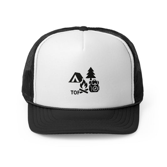 Adventure Trucker Cap - Outdoor Camping Theme